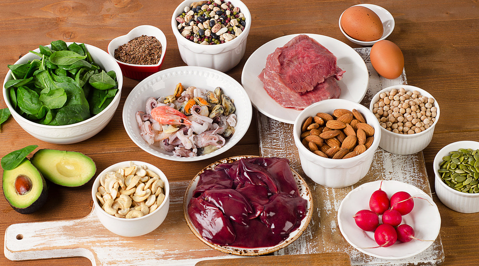 zinc-containing foods
