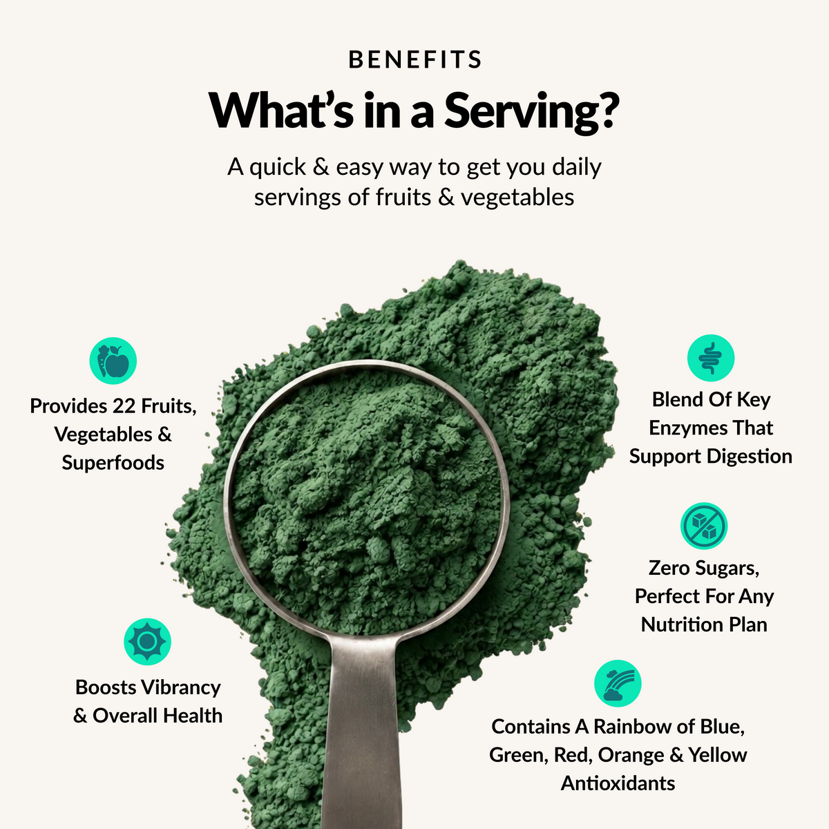 Daily Fruit and Vegetable Blend Crisp Apple - Benefits
