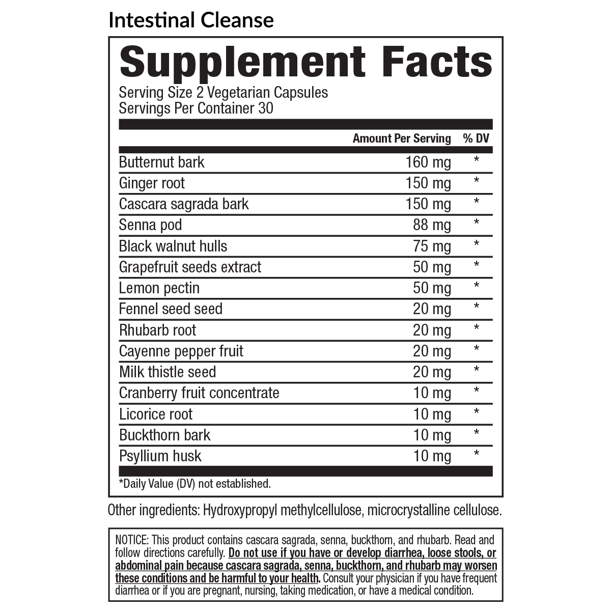Intestinal Cleanse