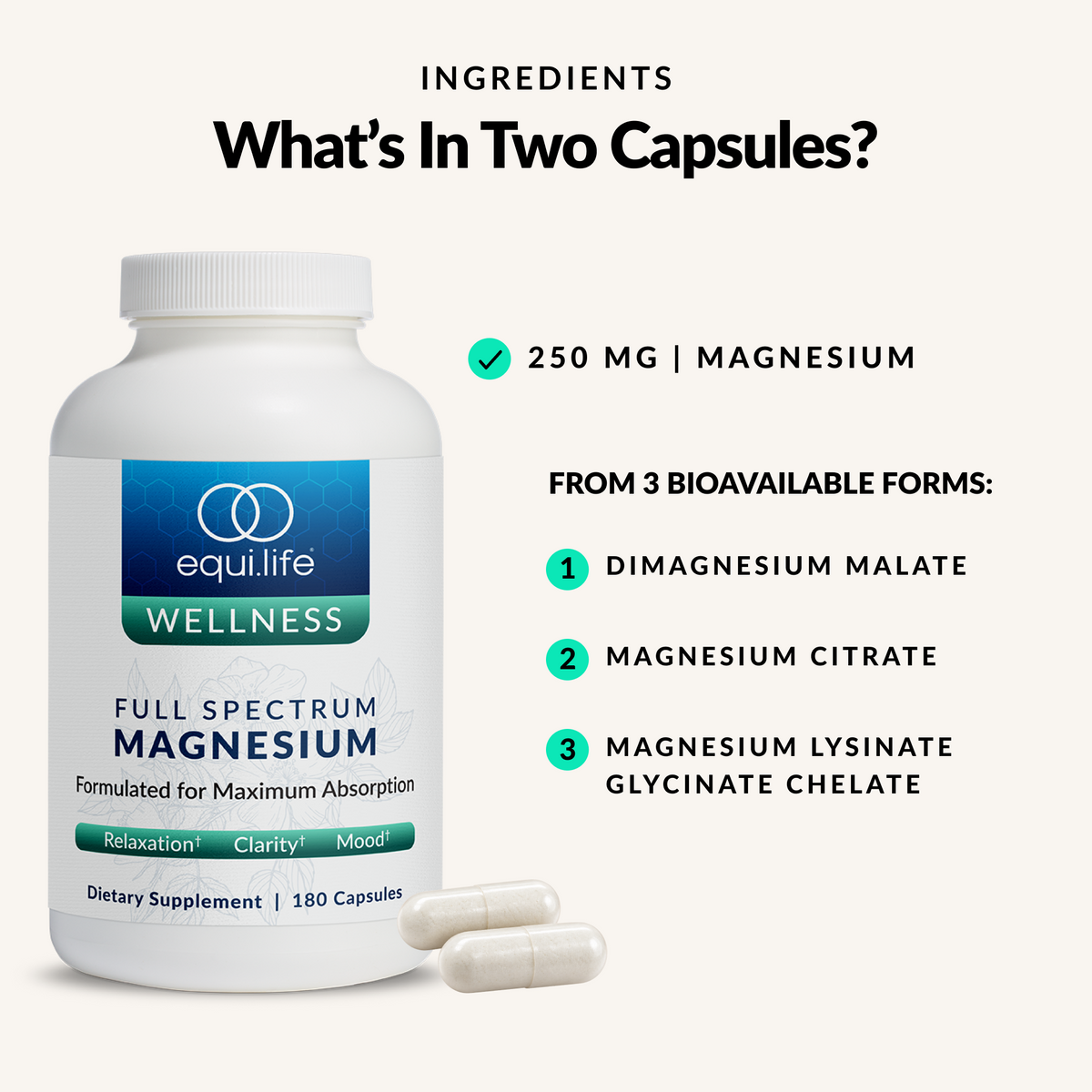 Full Spectrum Magnesium - Ingredients