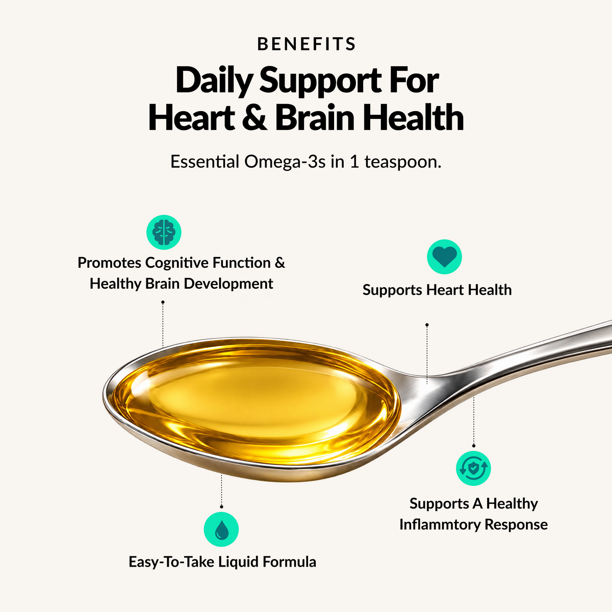 Omega-3 Support (Liquid) - Benefits