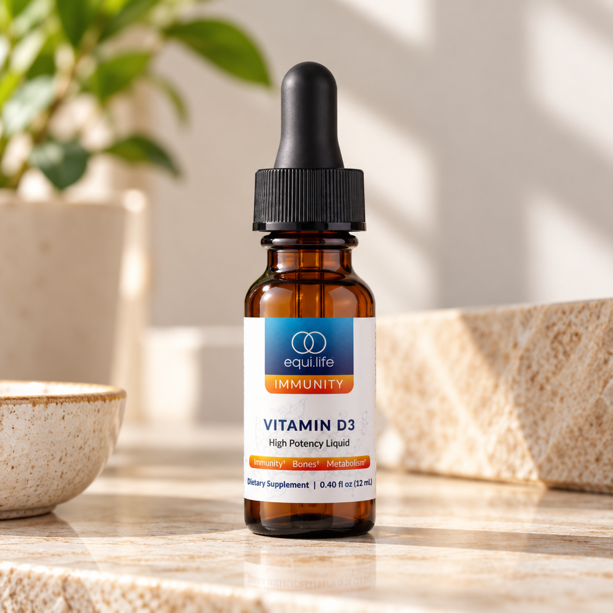 Vitamin D3 High-Potency Liquid - Lifestyle