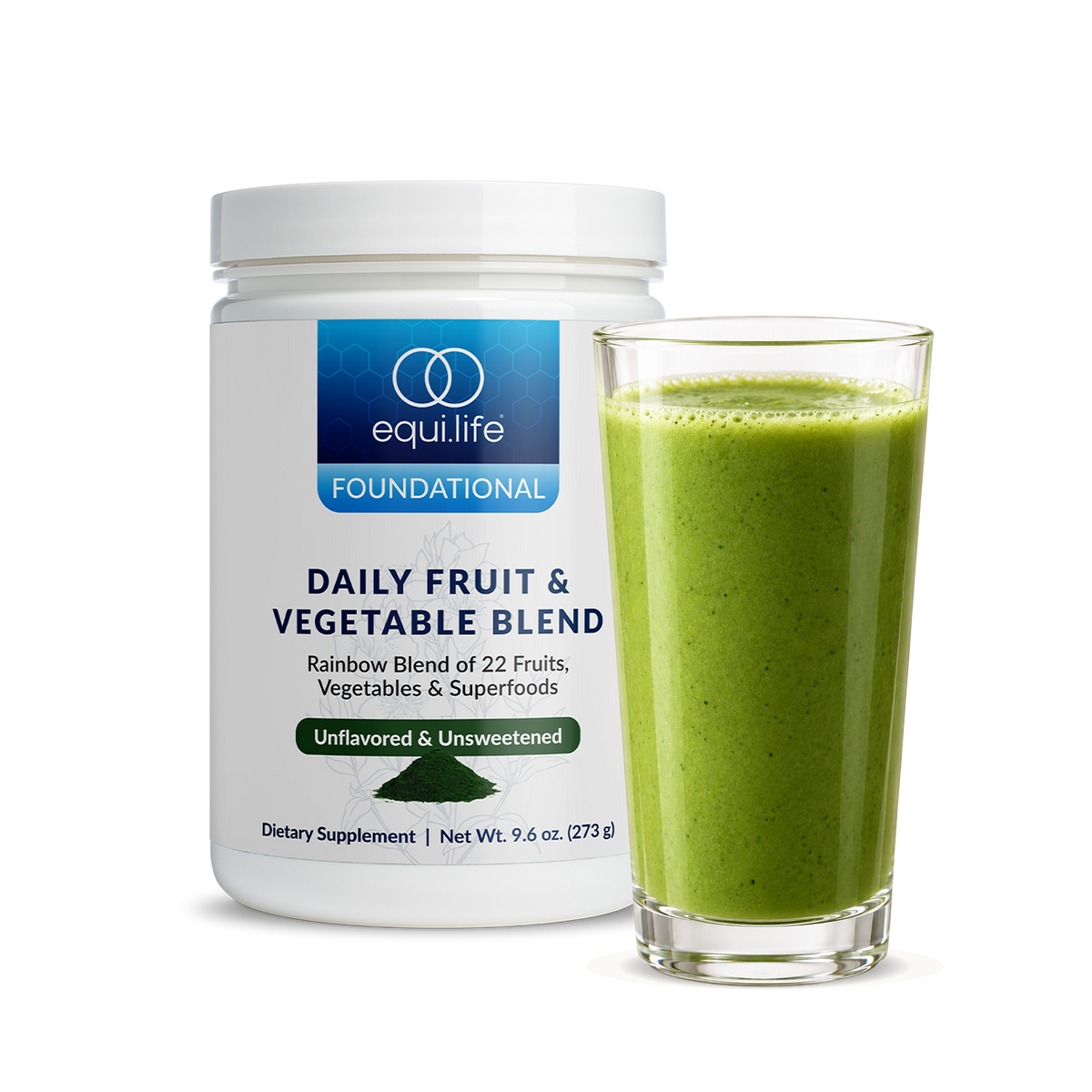 Daily Fruit and Vegetable Blend Unflavored - Bottle - Front