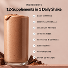 Daily Nutritional Support Chocolate - Bottle - Ingredients