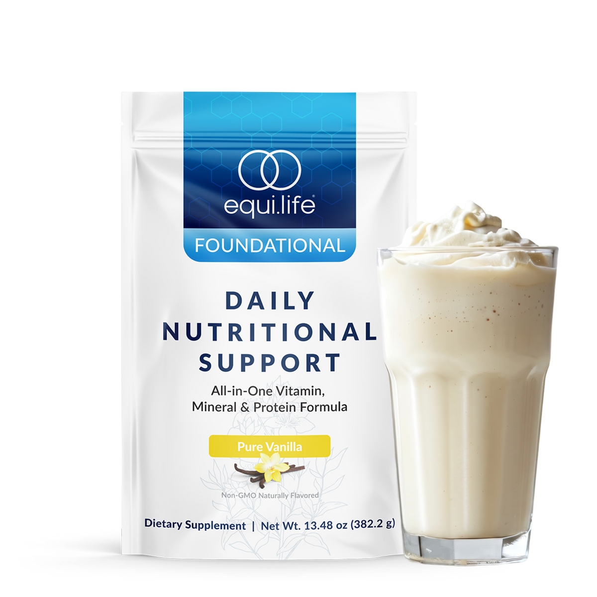 Daily Nutritional Support Vanilla - Bag - Front