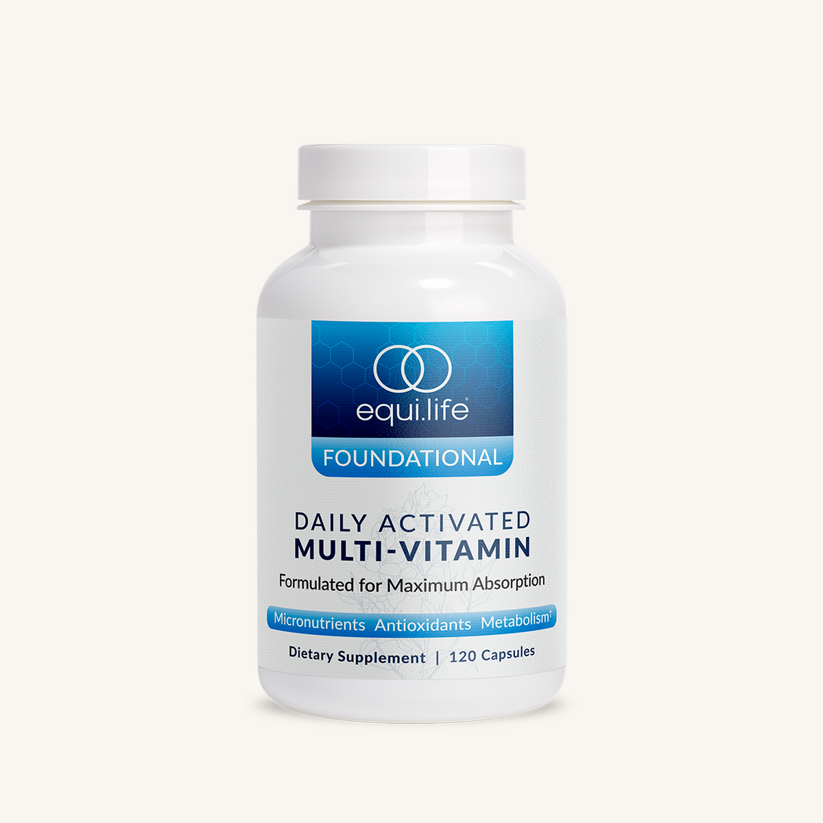 Daily Activated Multi-Vitamin - Front