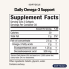 Omega-3 Support Softgels - Supplement Facts
