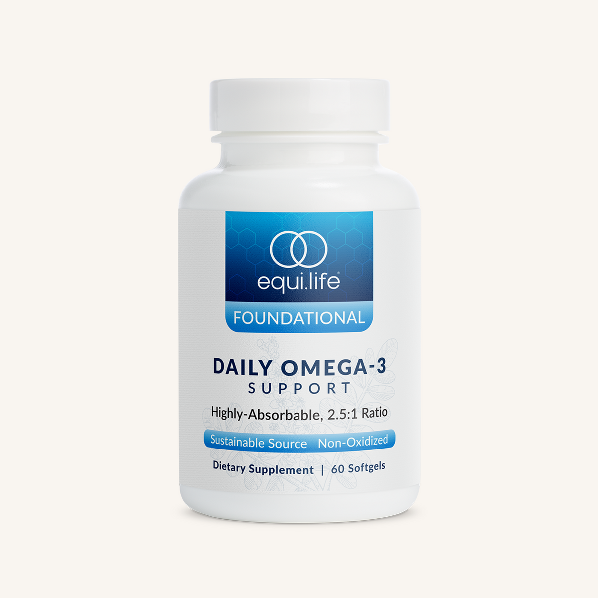 Omega-3 Support Softgels - Front