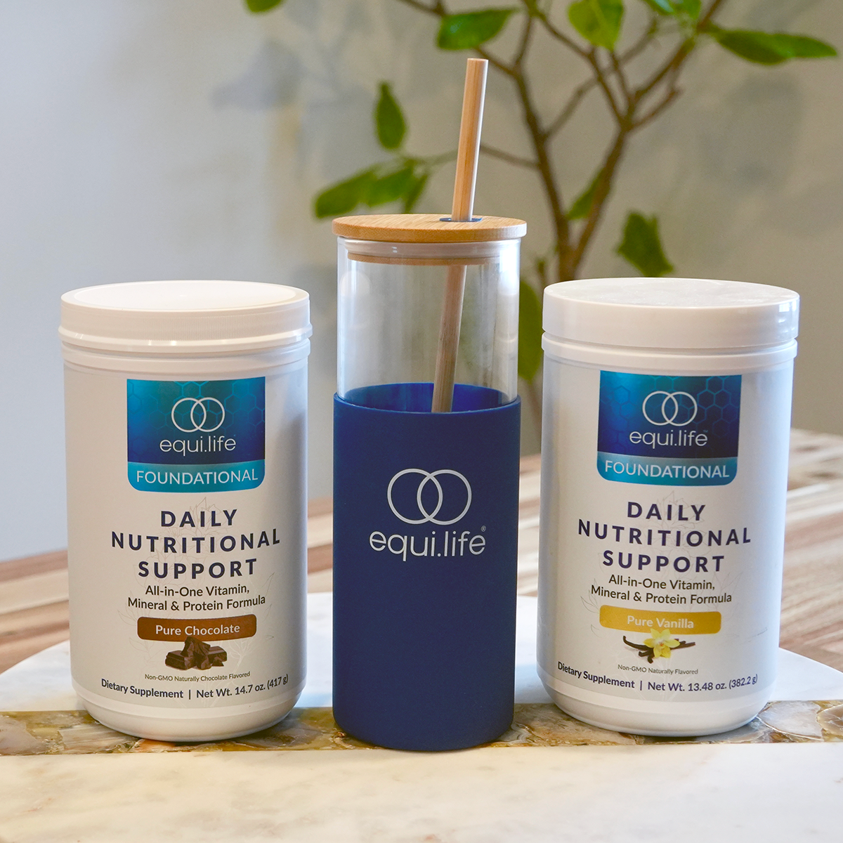 EquiLife Glass Tumbler