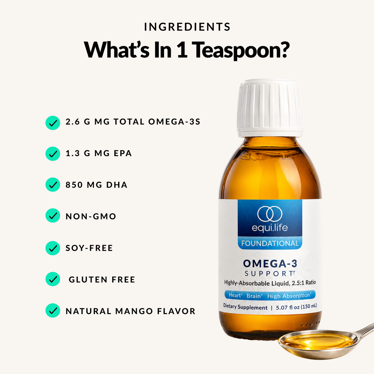 Omega-3 Support (Liquid) - Ingredients