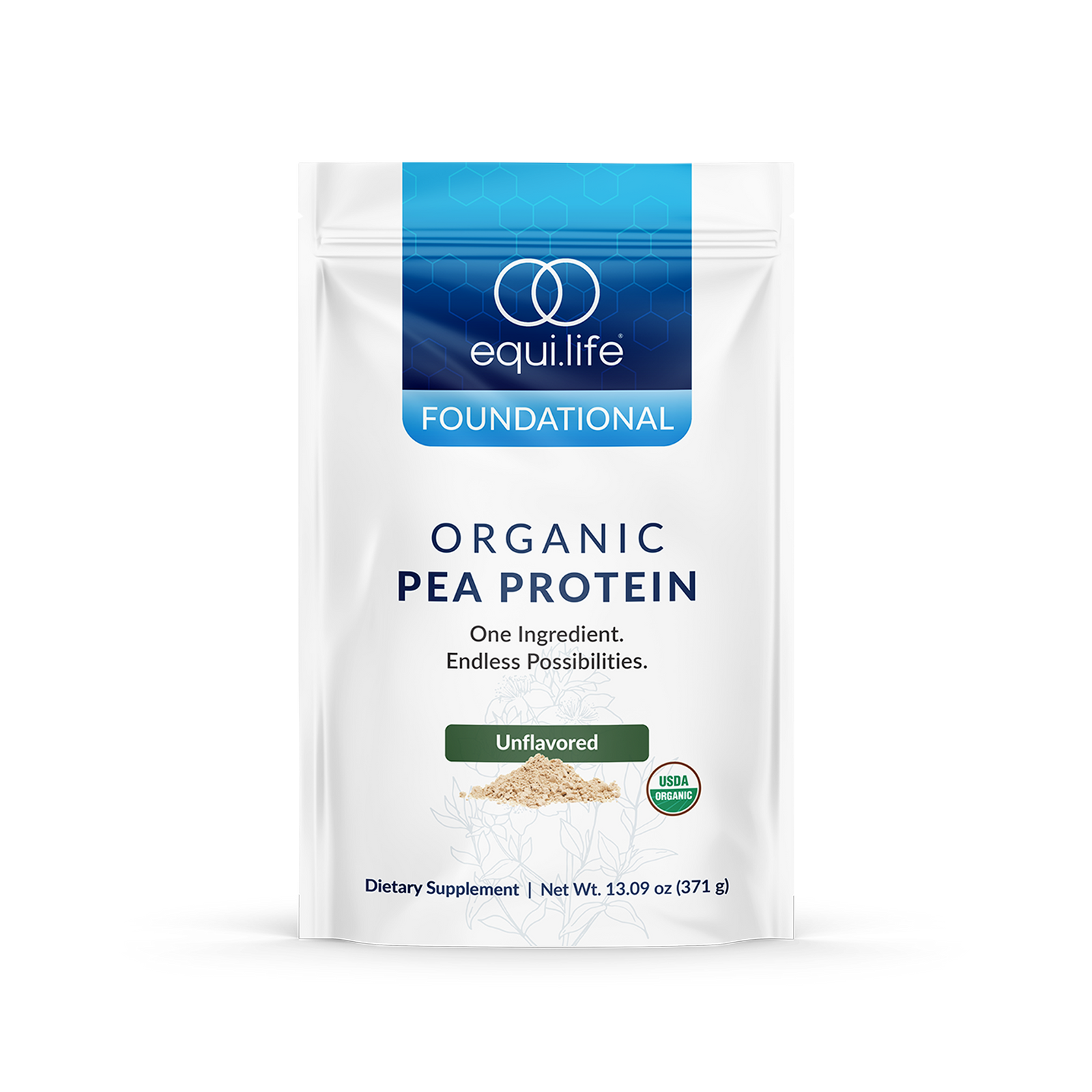 Organic Pea Protein - Front