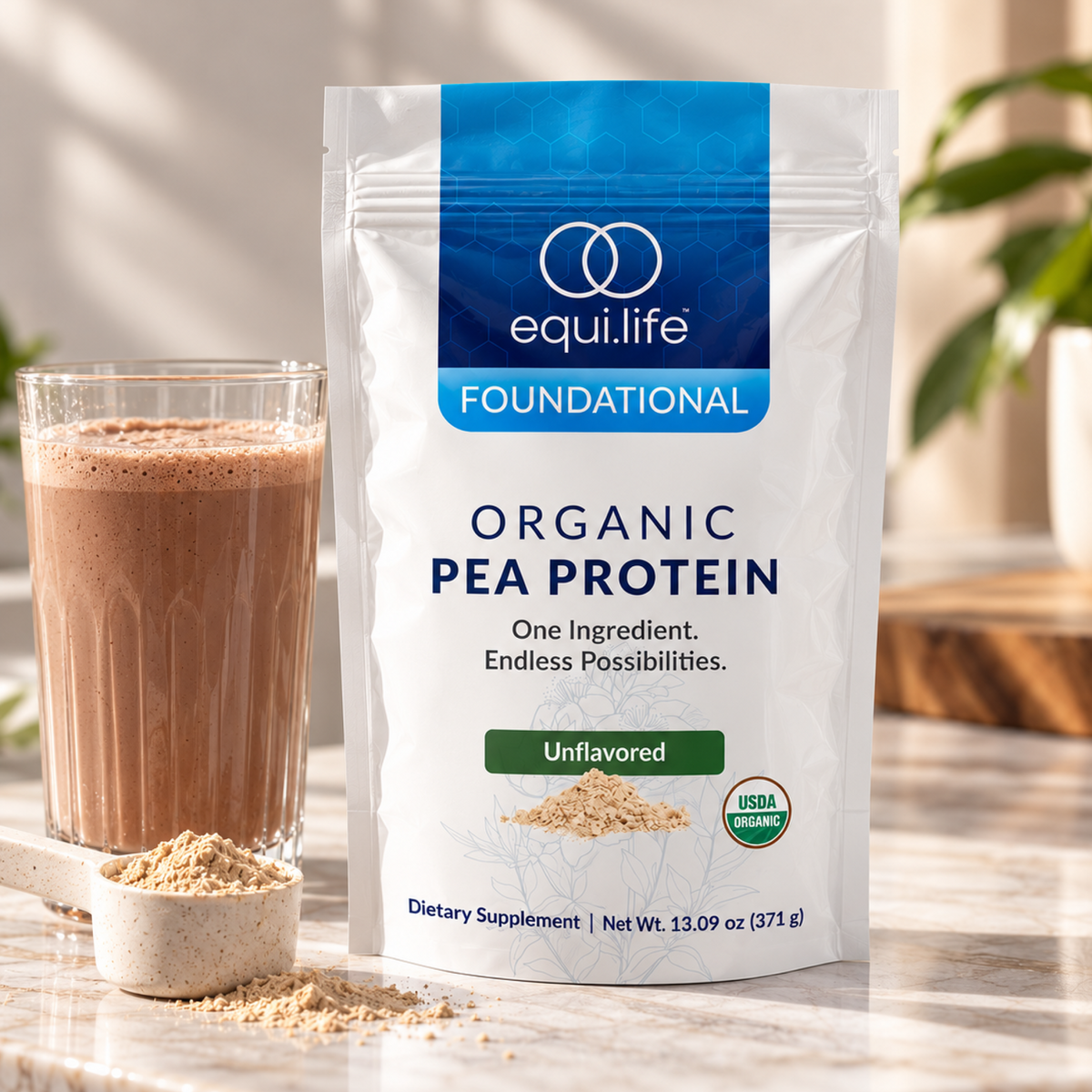 Organic Pea Protein - Lifestyle