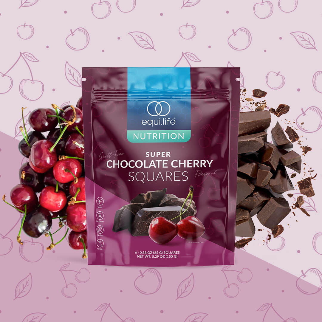 Super Chocolate Cherry Squares