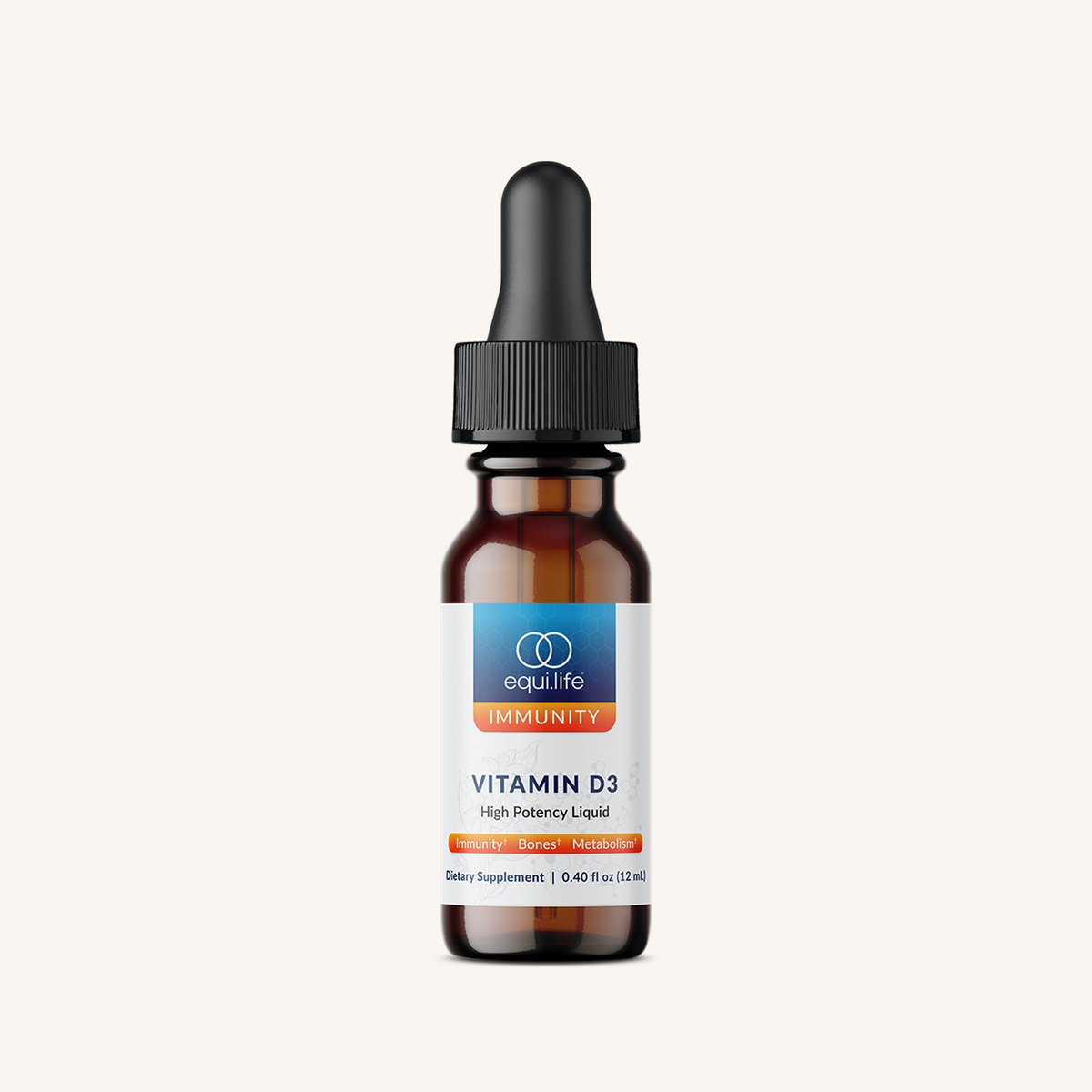 Vitamin D3 High-Potency Liquid - Front