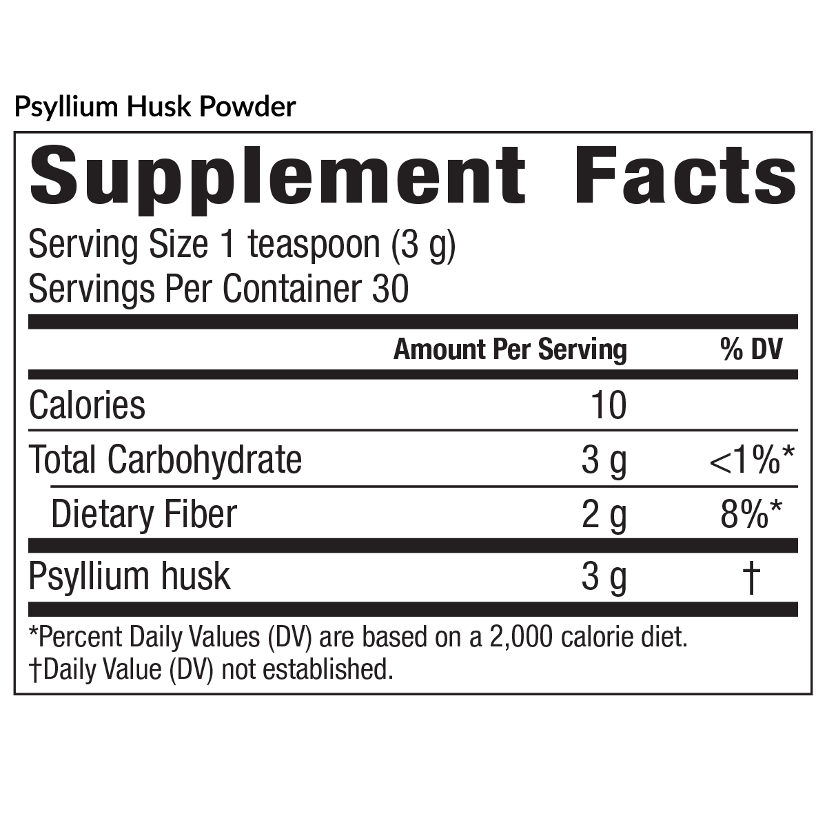 Psyllium Husk Powder