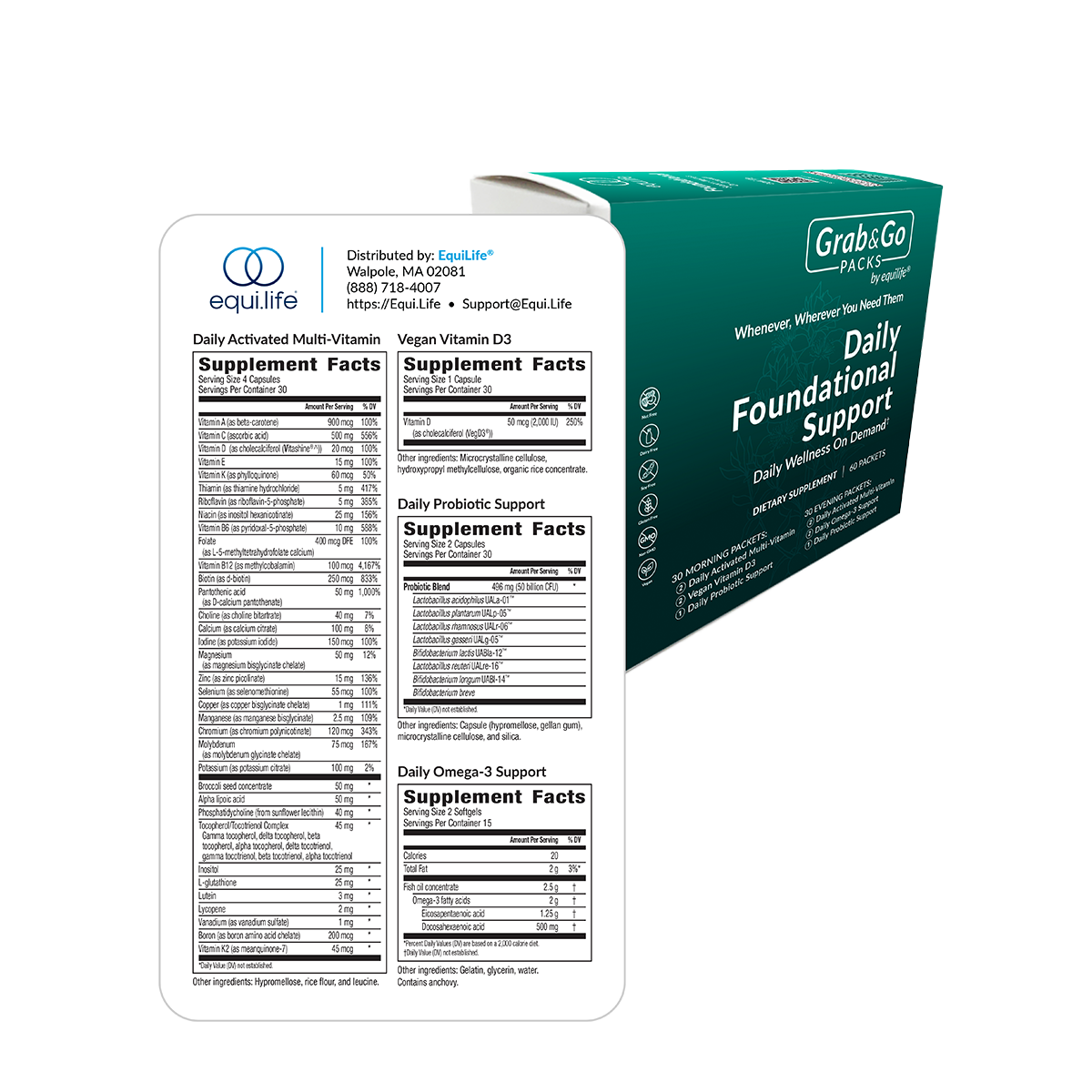 Daily Foundational Support Grab &amp; Go