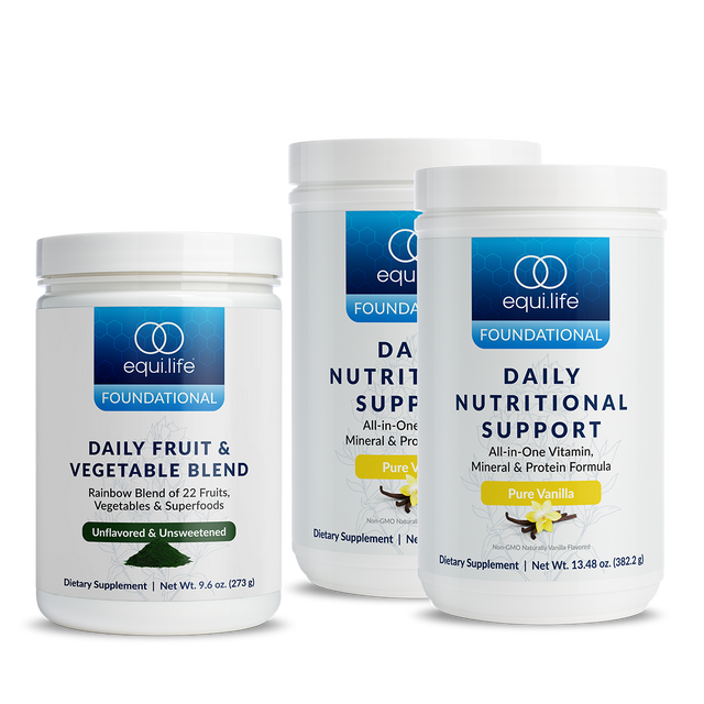 2 Daily Nutritional Support & 1 Fruit & Vegetable Blend