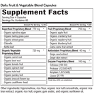 Daily Fruit & Vegetable Blend (Capsules)