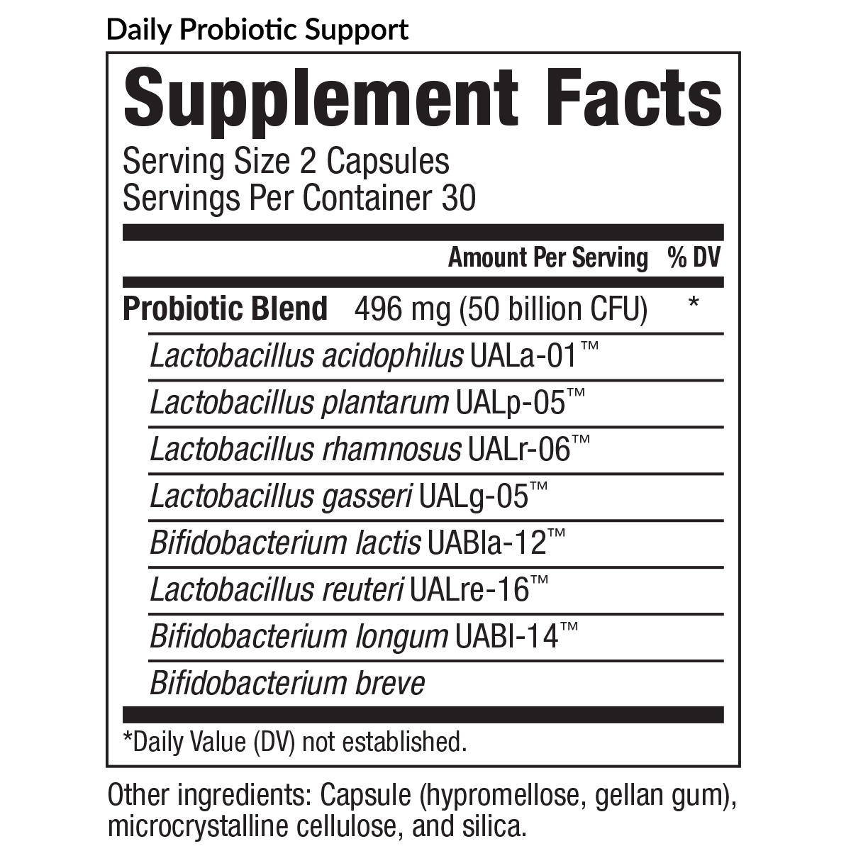 SFP Daily Probiotic Support