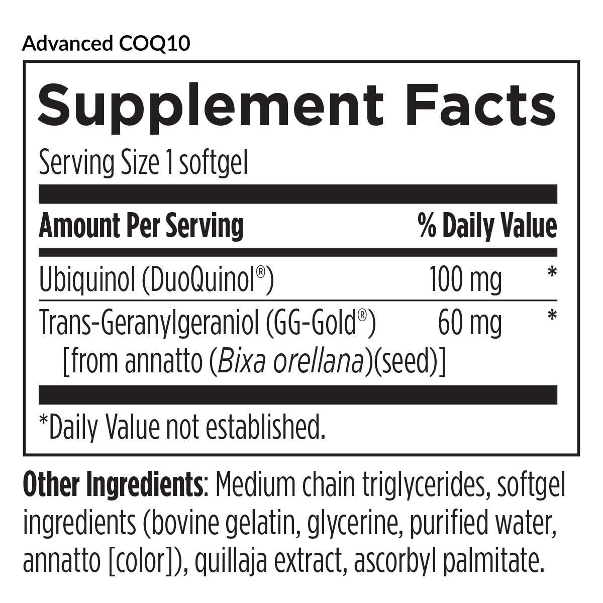 Advanced CoQ10