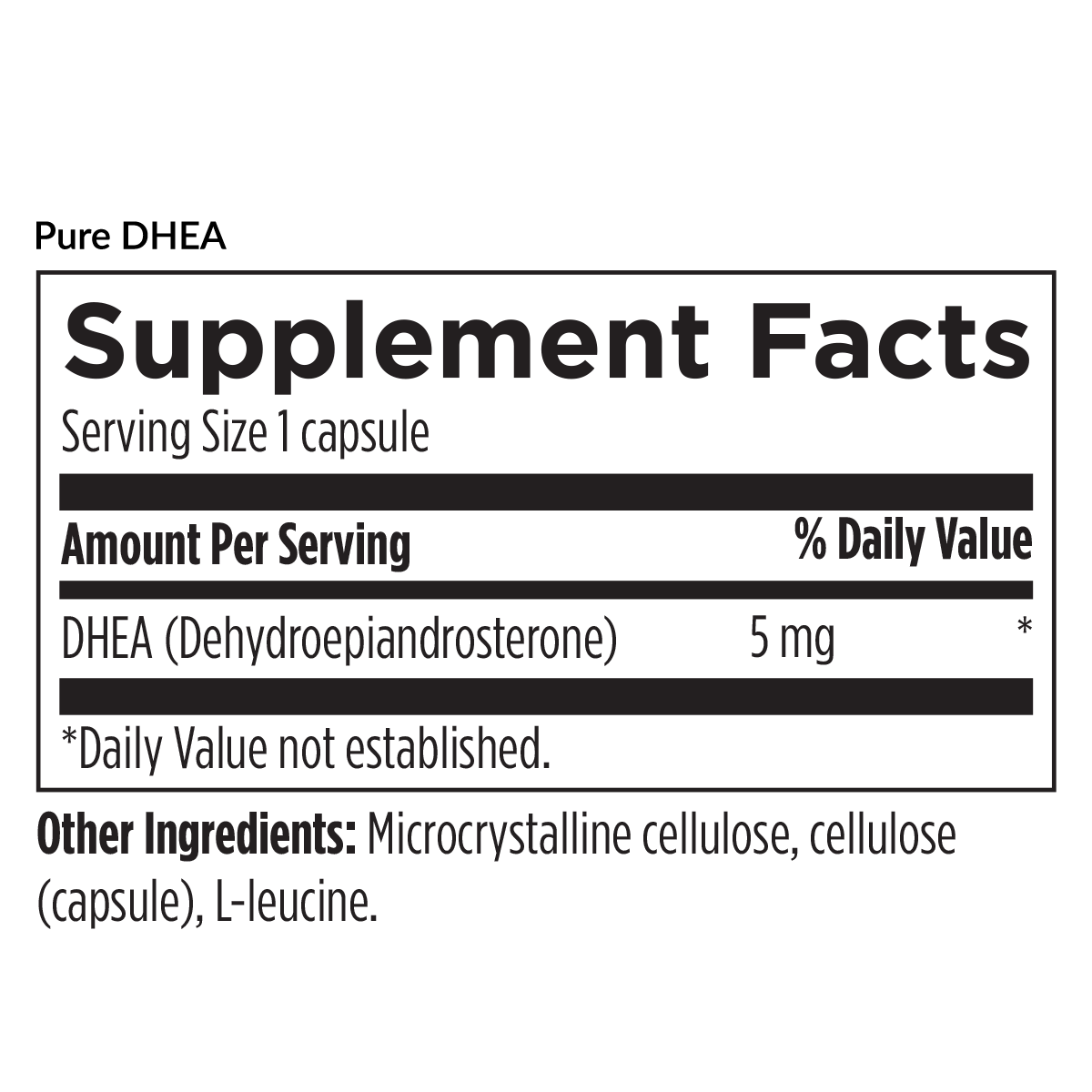 Pure DHEA