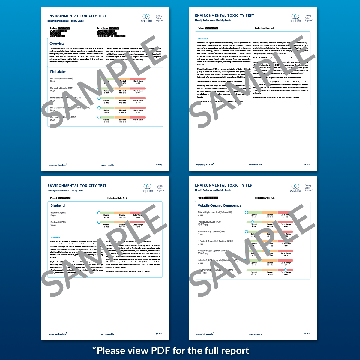 Environmental Toxicity Test