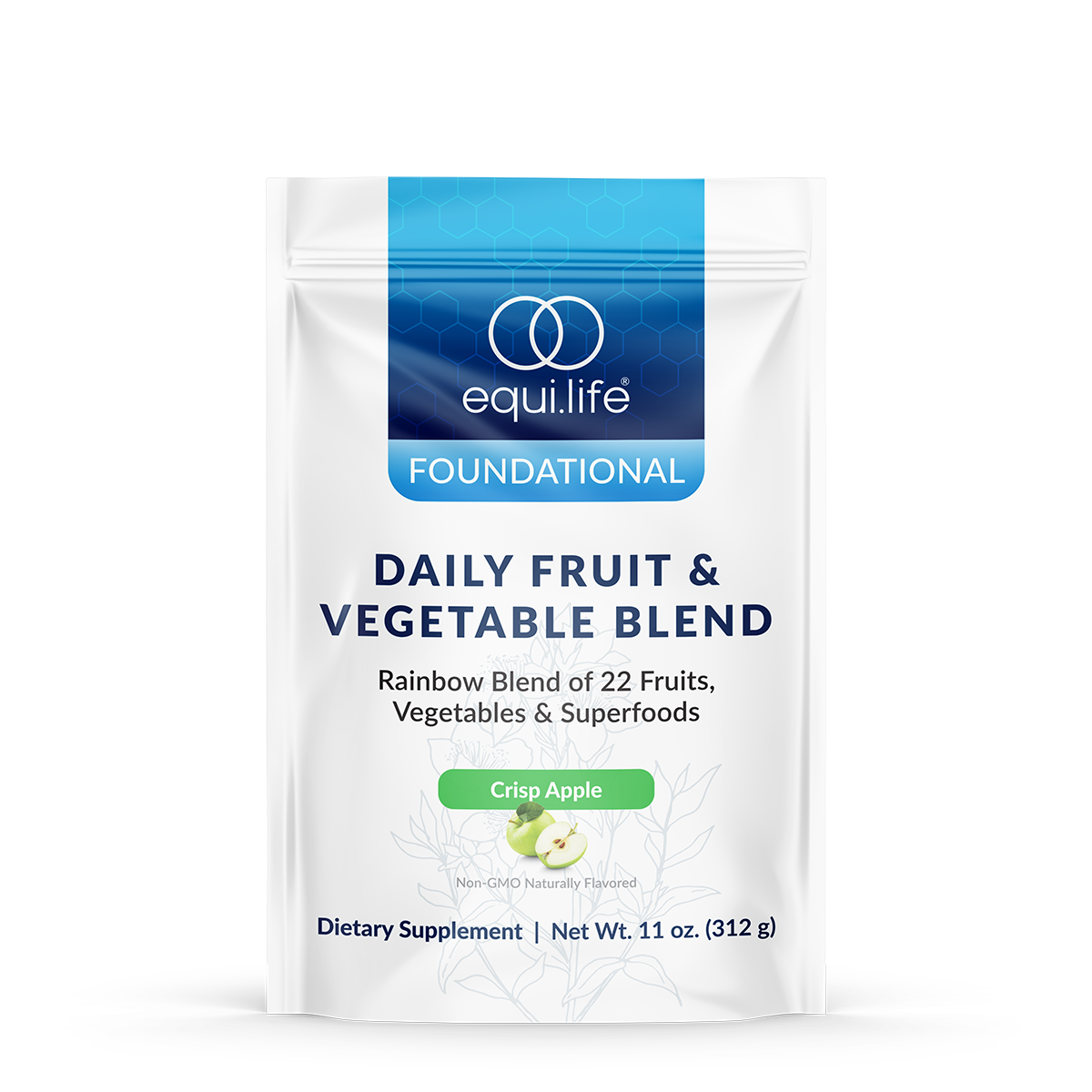Daily Fruit &amp; Vegetable Blend Crisp Apple - Bag