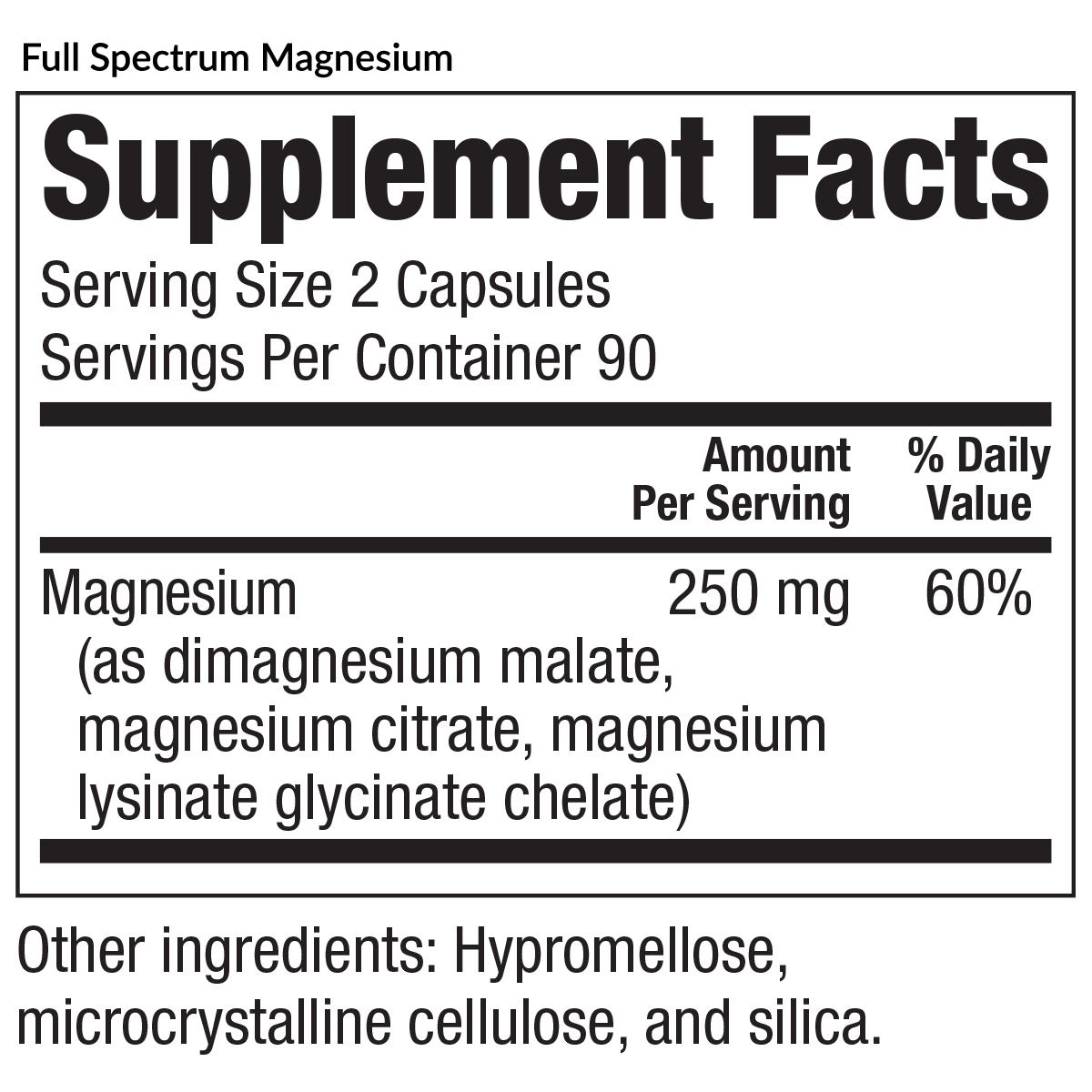 Full Spectrum Magnesium