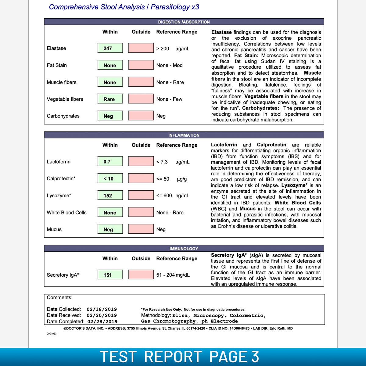 Bacteria &amp; Parasite Stool Test (Consult Not Included)