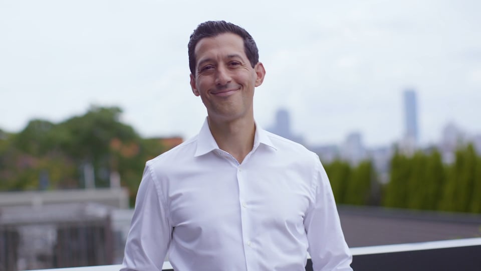 Dr. Stephen Cabral speaking during a video interview